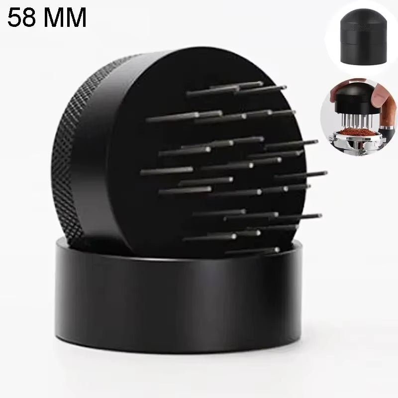 51/53/58Mm Coffee Tamper Coffee Distributor Espresso Distribution Tool Espresso Machine Accessories Tools,Coffee Shops Kitchen