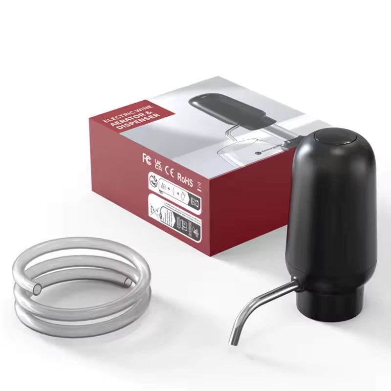 Intelligent Electric Wine Aerator and Dispenser Automatic Wine Dispenser Bar Tools TYPE-C Rechargerable