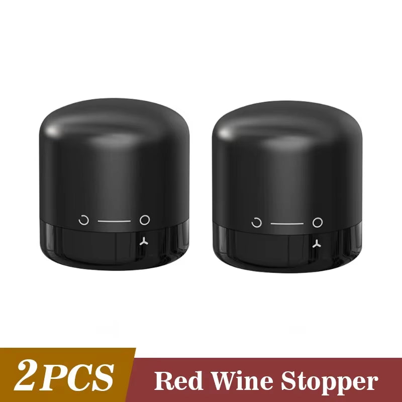 Vacuum Sealed Wine Bottle Plug Champagne Stopper Leak-Proof and Fresh Bottle Cap Wine Corks Bar Accessories Supplies