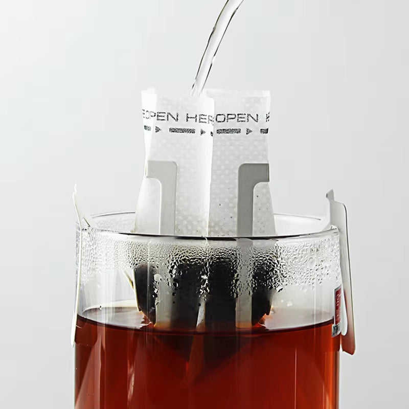 25/50/100 Pcs Coffee Filter Bags Disposable Drip Coffee Paper Pack Portable Hanging Ear Espresso Coffee Accessories Tea Tool