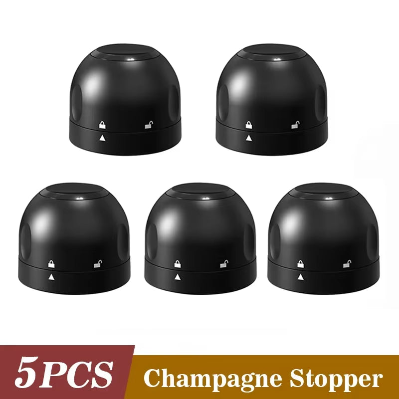 Vacuum Sealed Wine Bottle Plug Champagne Stopper Leak-Proof and Fresh Bottle Cap Wine Corks Bar Accessories Supplies